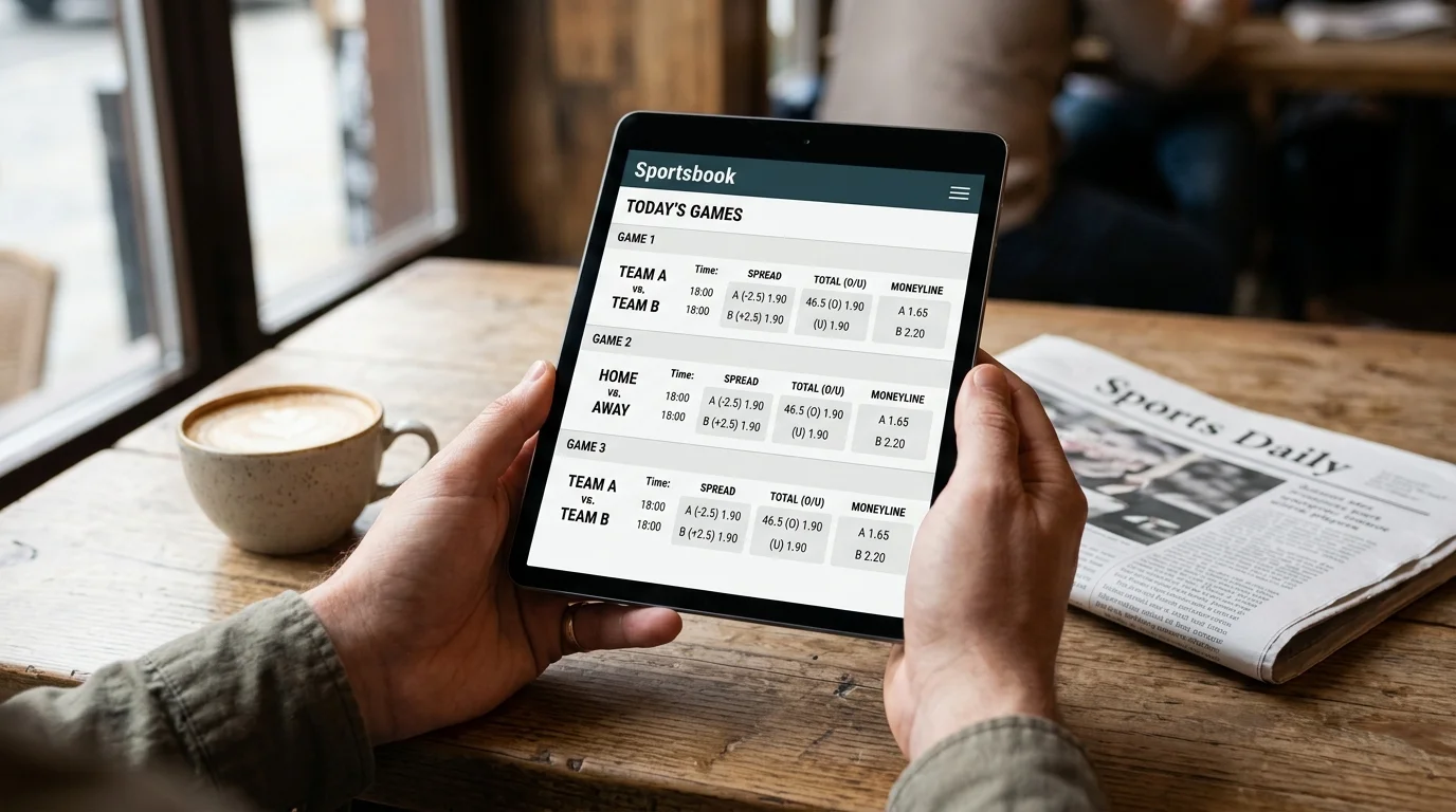 NFL core bet types including point spread moneyline and totals for UK bookmakers